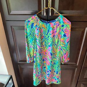 Lilly Pulitzer Womens Size 0 Long Sleeve Dress